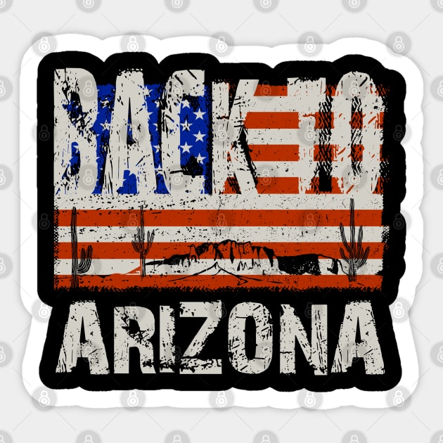 Arizona Sticker by VizRad